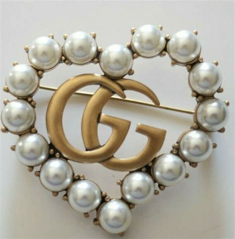 gucci gg pin|Gucci pins and brooches.